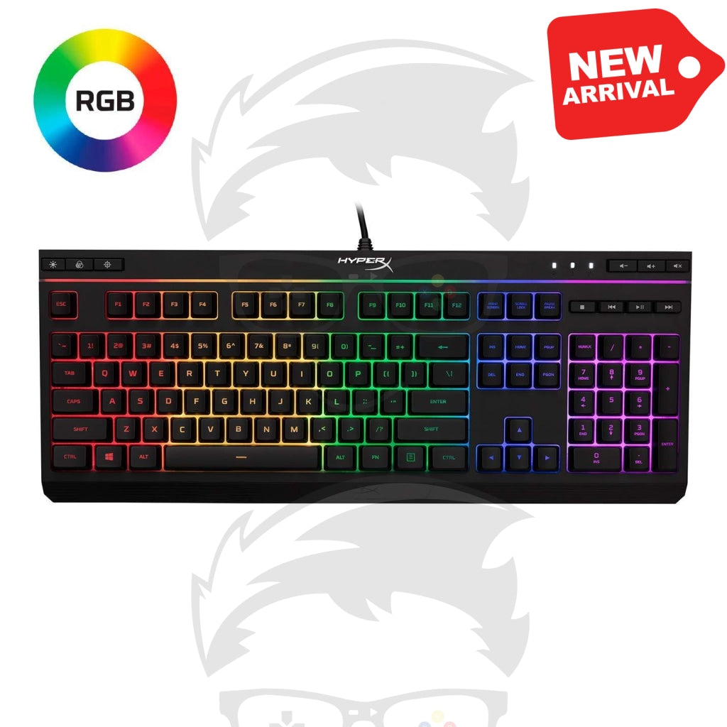 Hyperx Alloy Core Rgb Membrane Gaming Keyboard Hyperx Alloy Core Rgb Membrane Gaming Keyboard